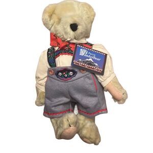 Vintage Fuzzy Vanderbear‎ "Eine Kleine Mountain Climbin'" Bear (1992)